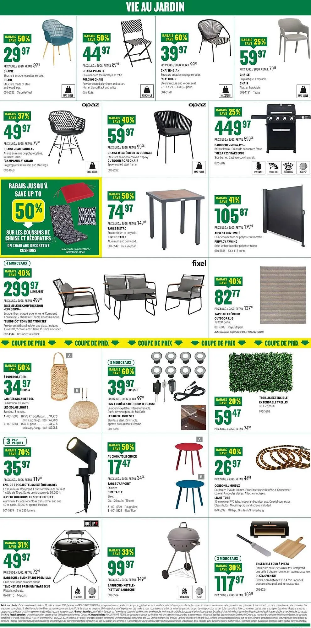 BMR flyer from July 31 to August 6 2025 - flyer page 2