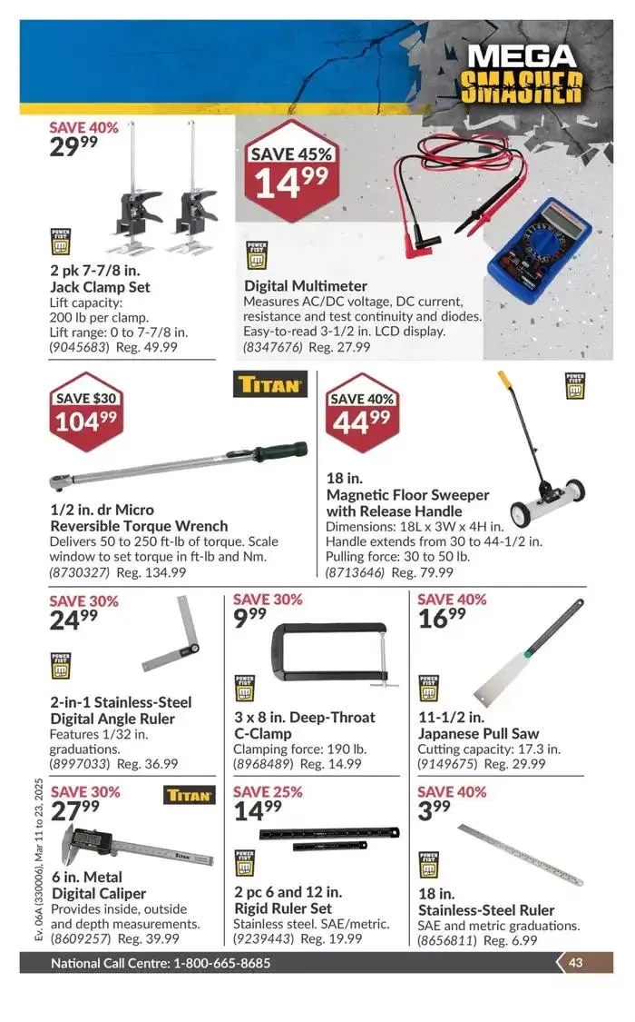 National Sale from March 11 to March 23 2025 - flyer page 48