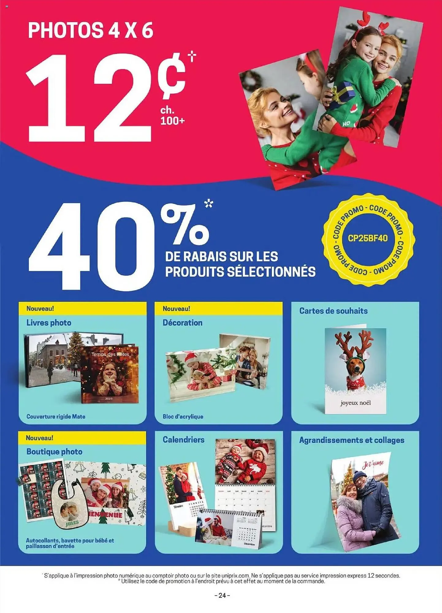 Uniprix flyer from November 13 to December 3 2025 - flyer page 24