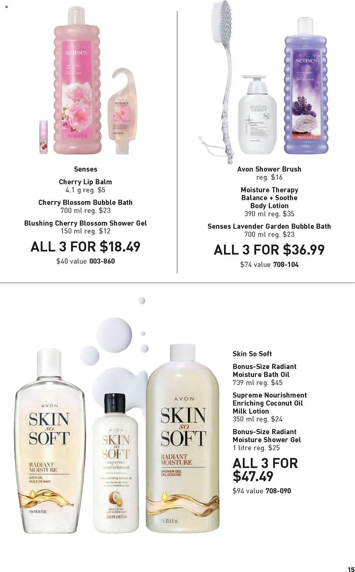 AVON flyer from September 11 to October 23 2025 - flyer page 15