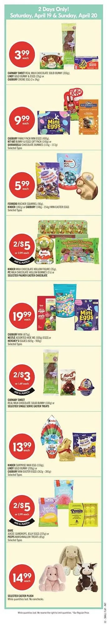Shoppers Drug Mart flyer from April 19 to April 25 2025 - flyer page 3