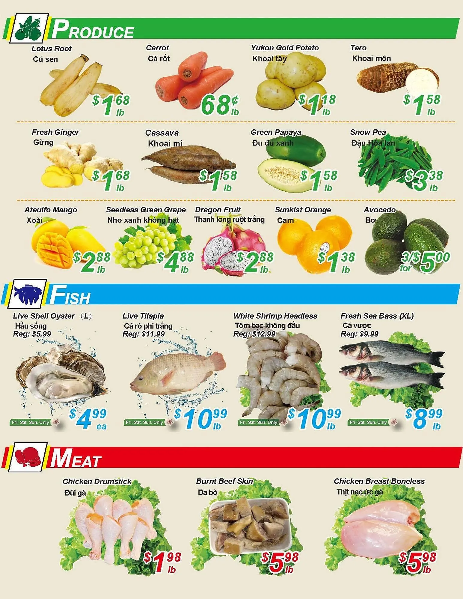 Golden Fresh Market flyer from March 6 to March 12 2026 - flyer page 3
