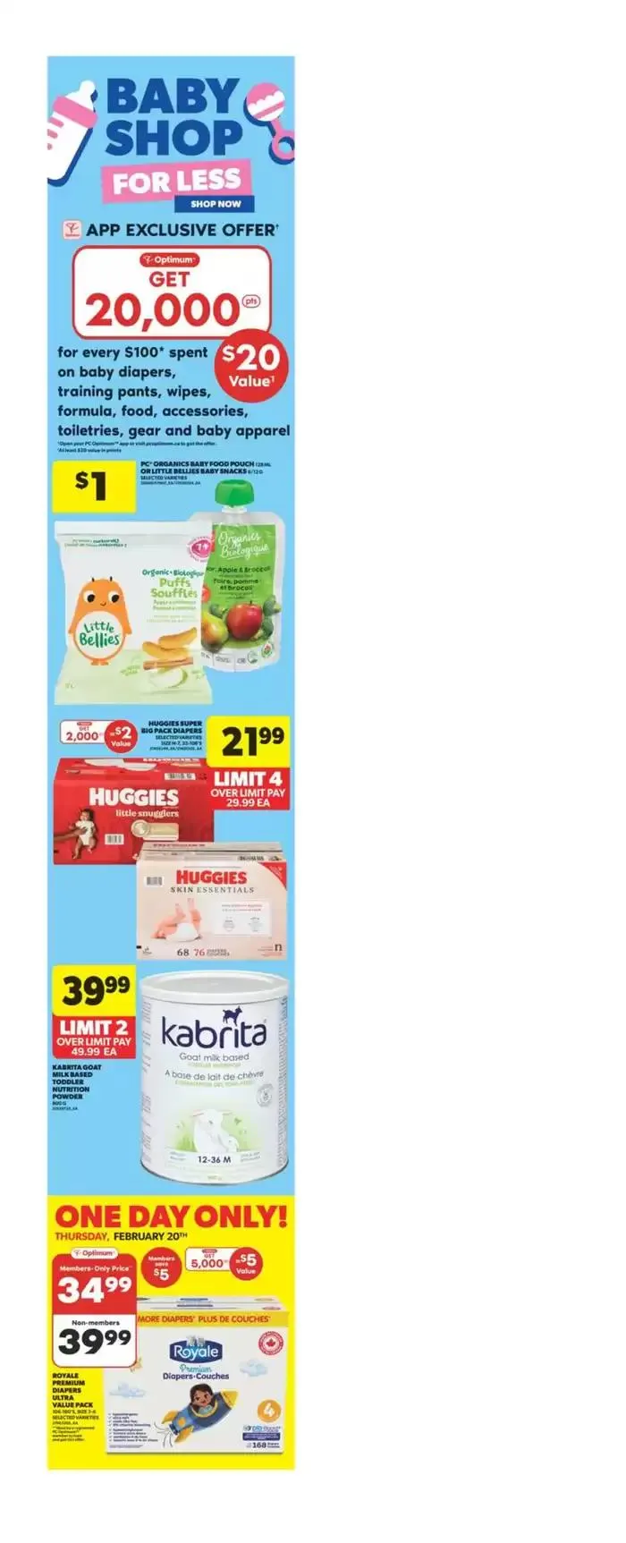 Our best bargains from February 20 to February 26 2025 - flyer page 1