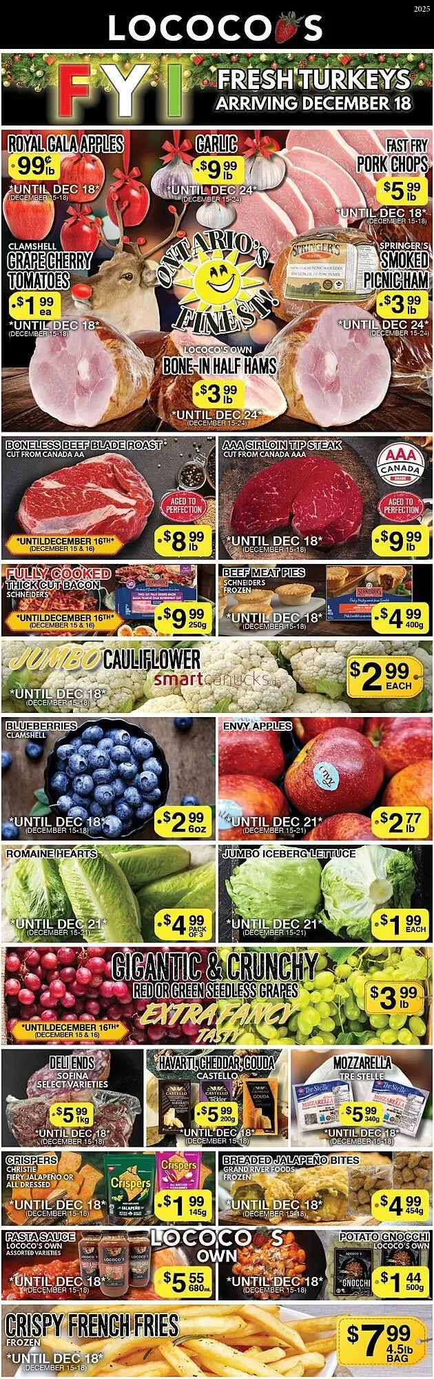 Lococo's flyer from December 15 to December 18 2025 - flyer page 1