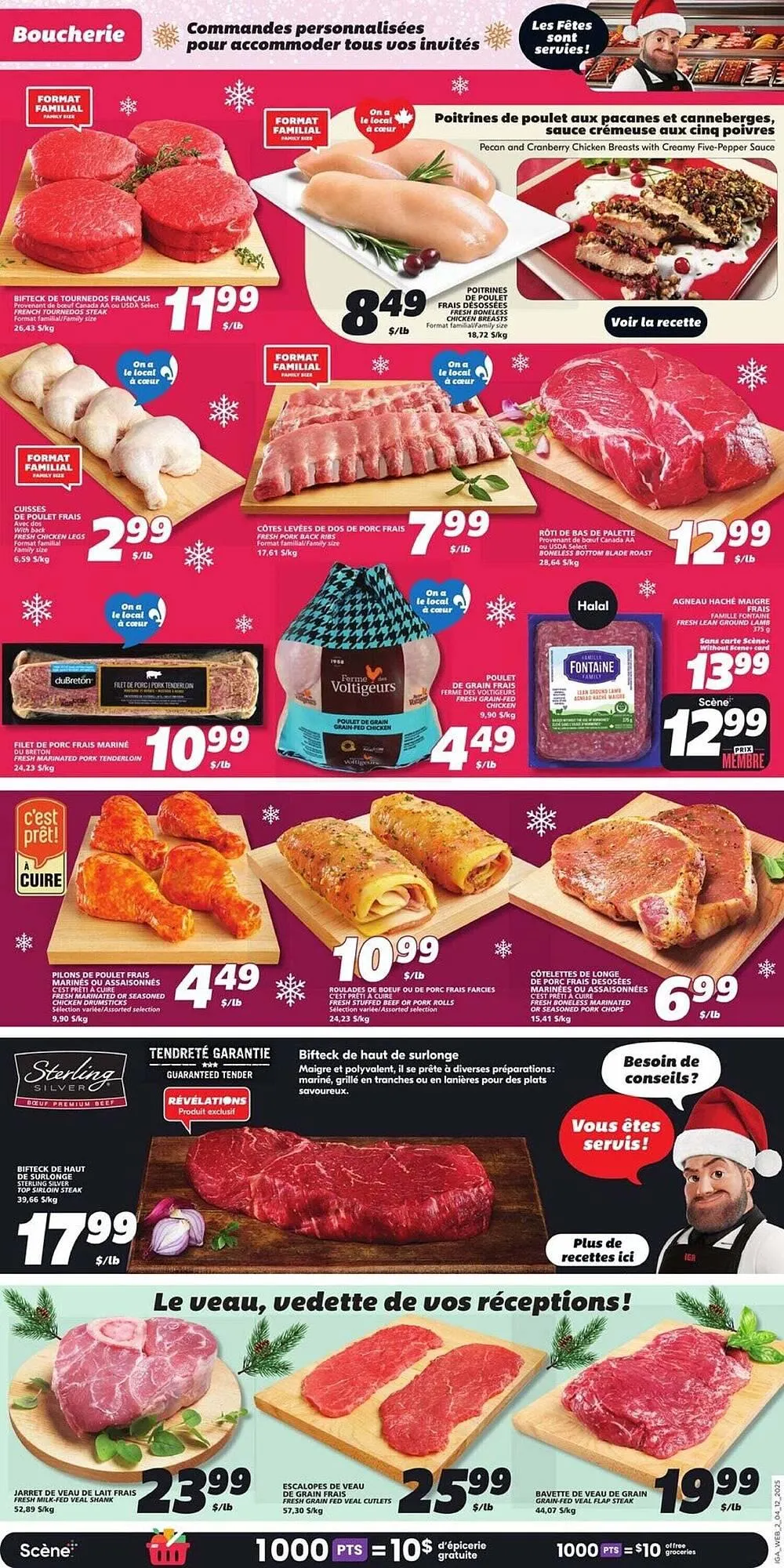 IGA flyer from December 3 to December 10 2025 - flyer page 4