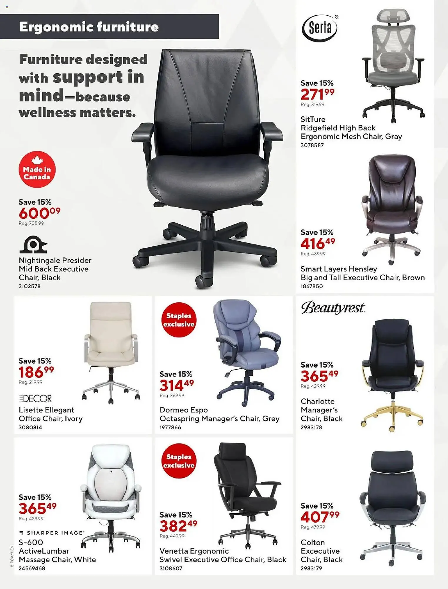 Staples flyer from December 5 to December 18 2025 - flyer page 8