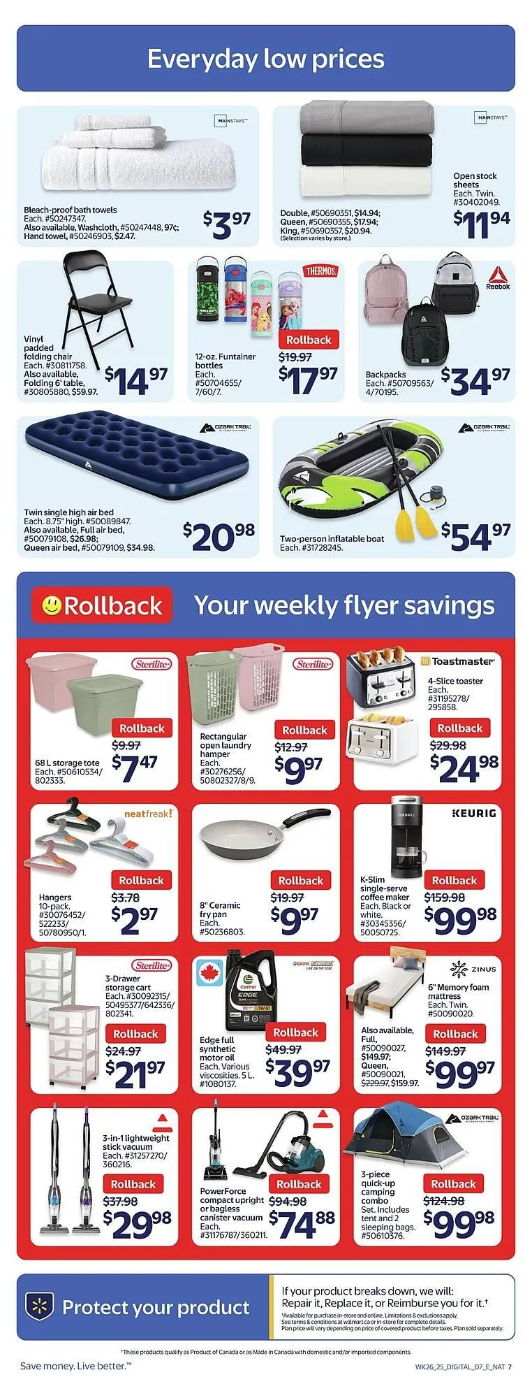 Walmart flyer from July 25 to August 1 2025 - flyer page 10