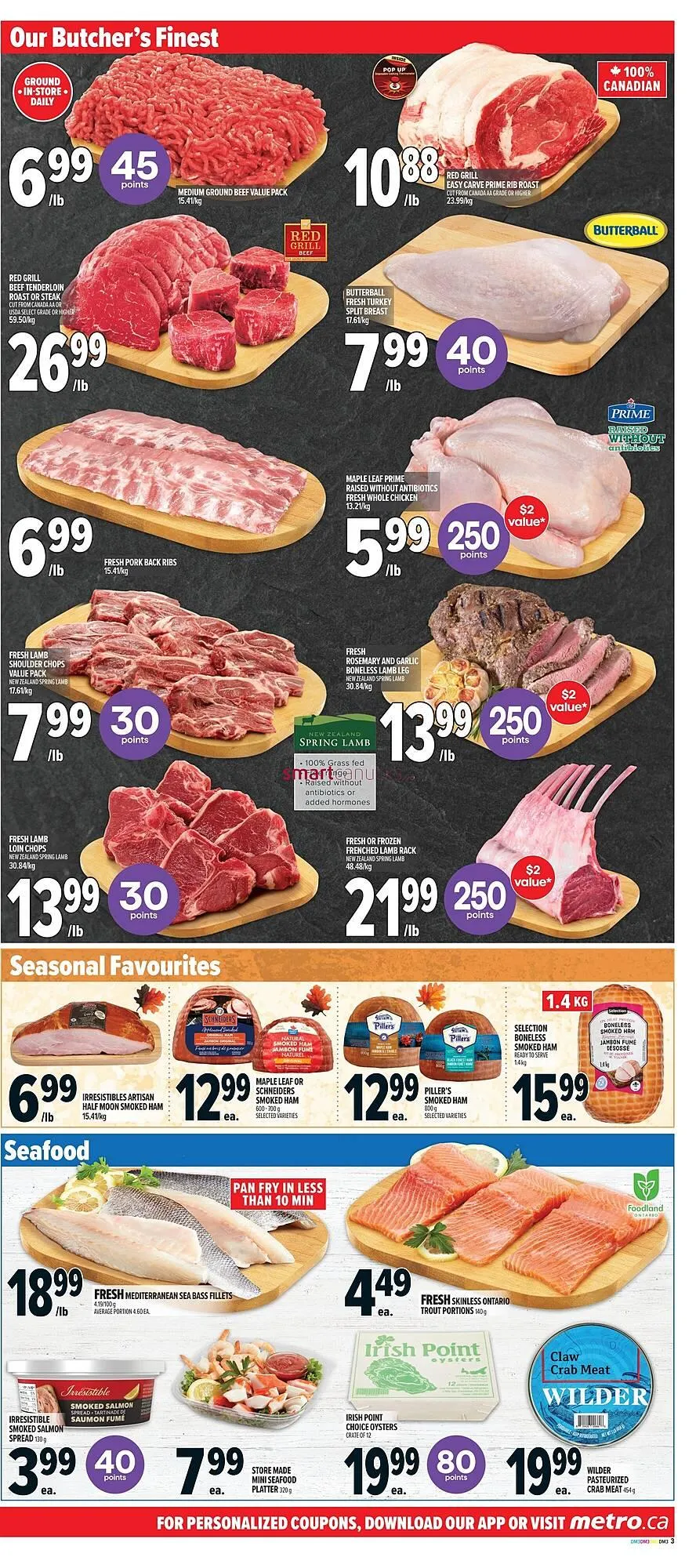 Metro flyer from October 2 to October 8 2025 - flyer page 7