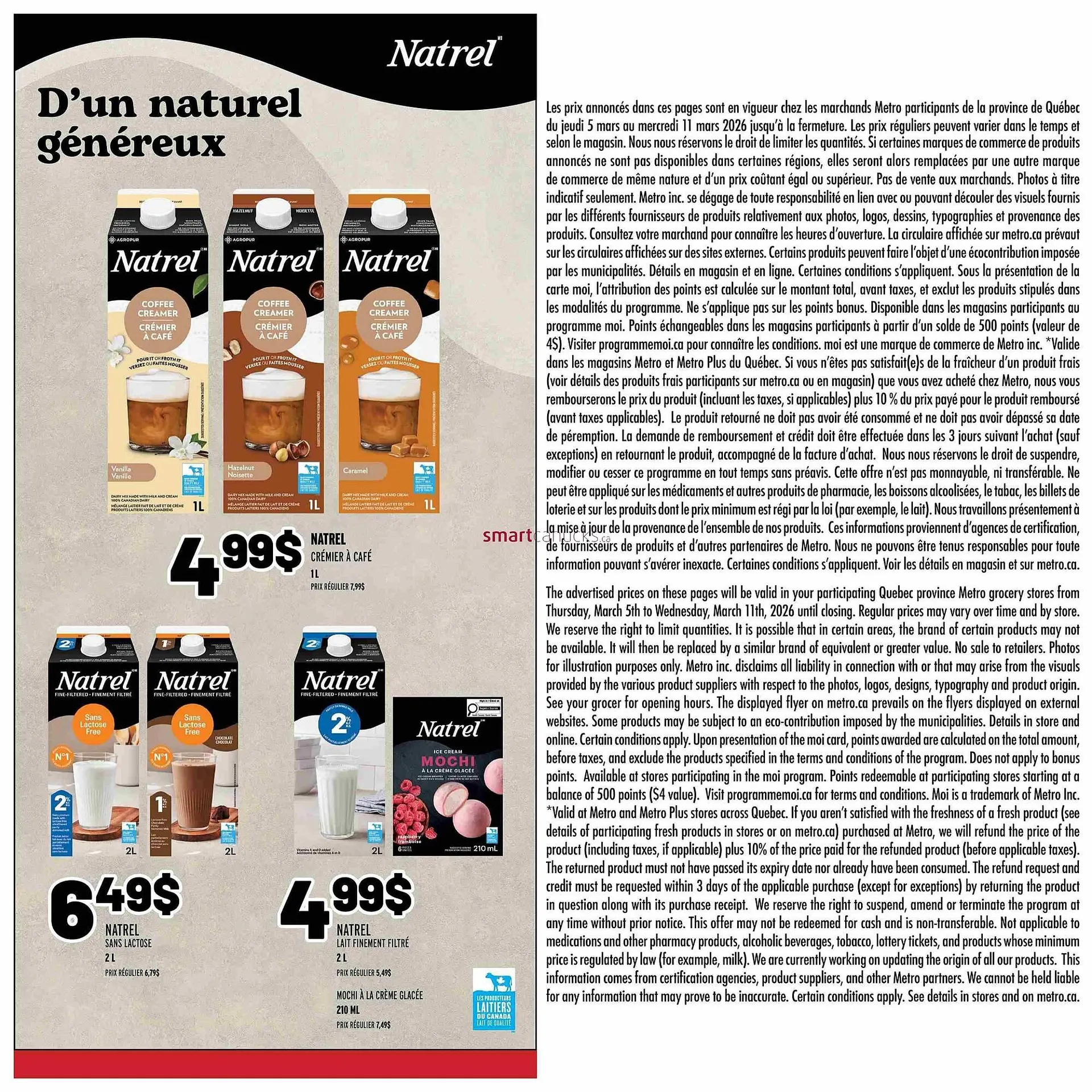 Metro flyer from March 5 to March 11 2026 - flyer page 20