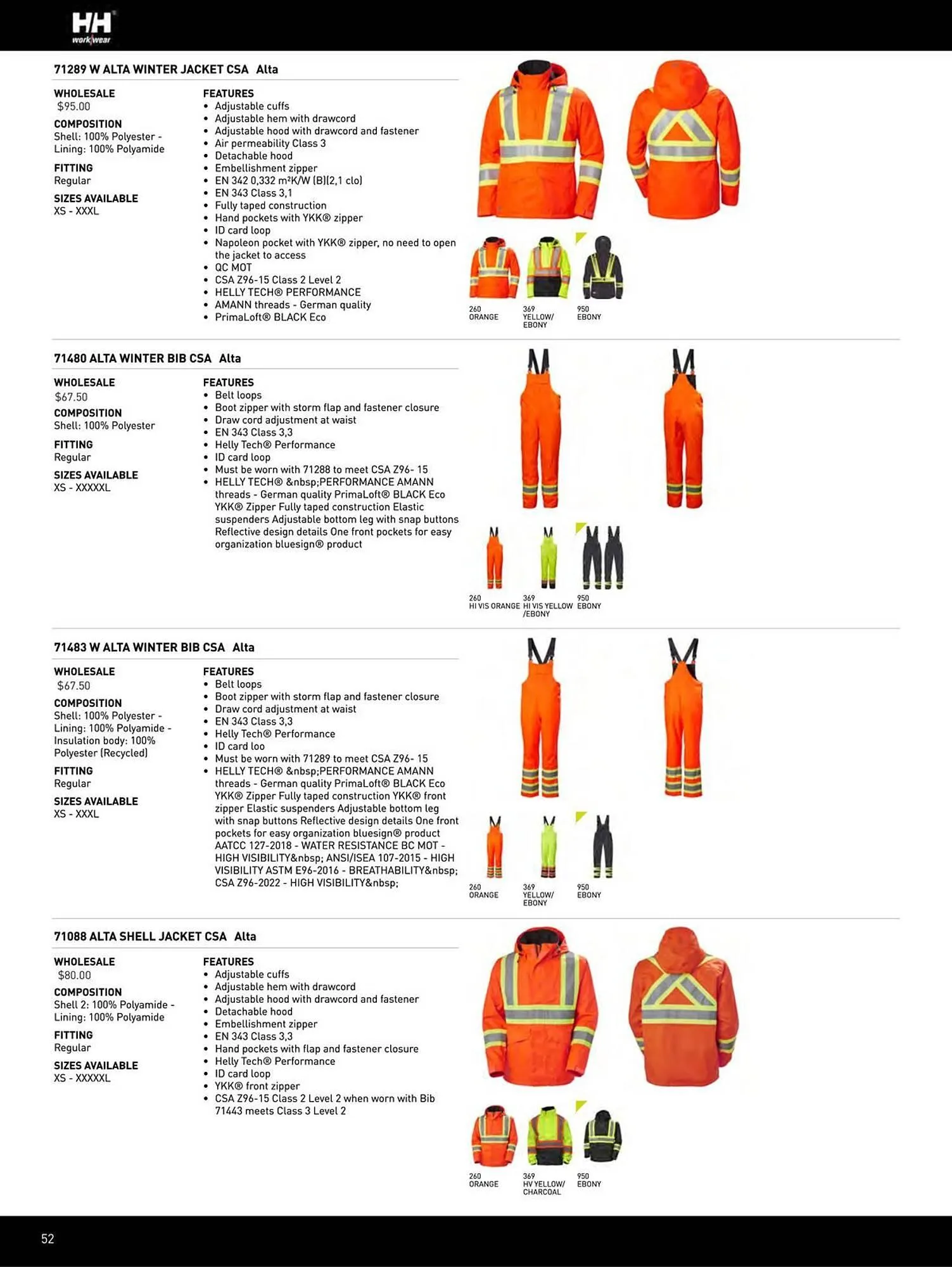 Helly Hansen flyer from September 11 to February 28 2026 - flyer page 52