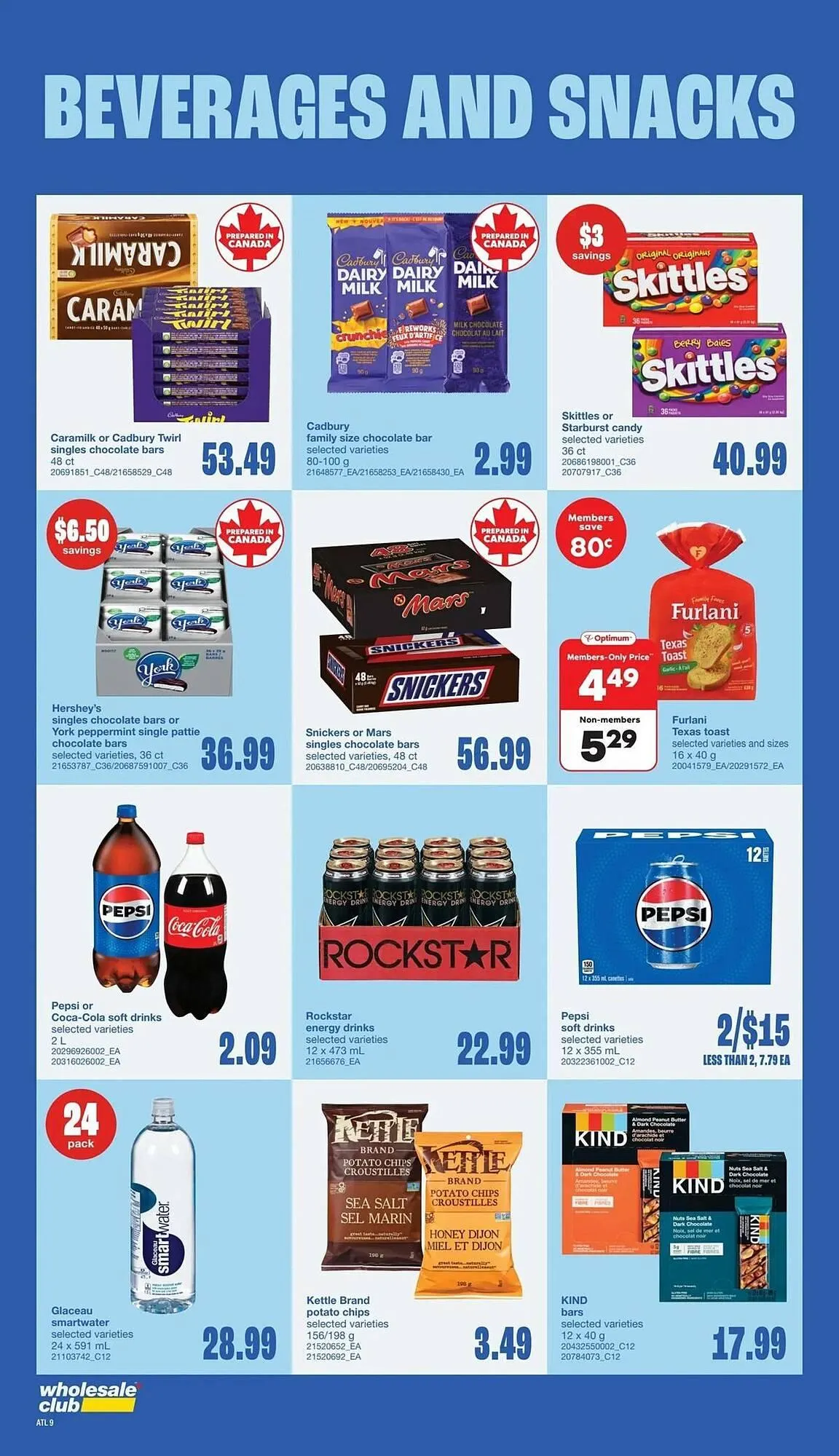 Wholesale Club flyer from November 13 to December 3 2025 - flyer page 9