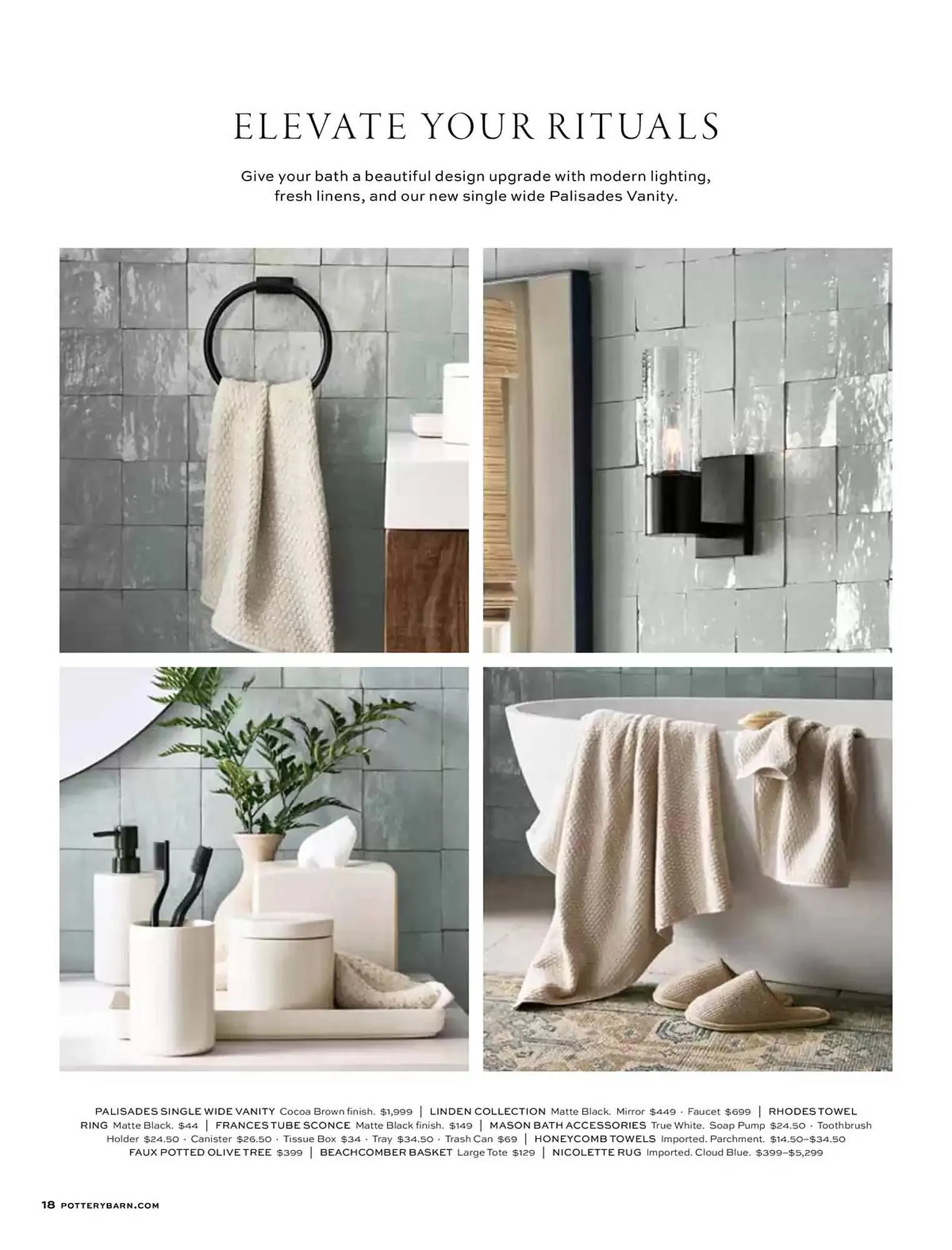 Pottery Barn flyer from March 17 to June 21 2025 - flyer page 18