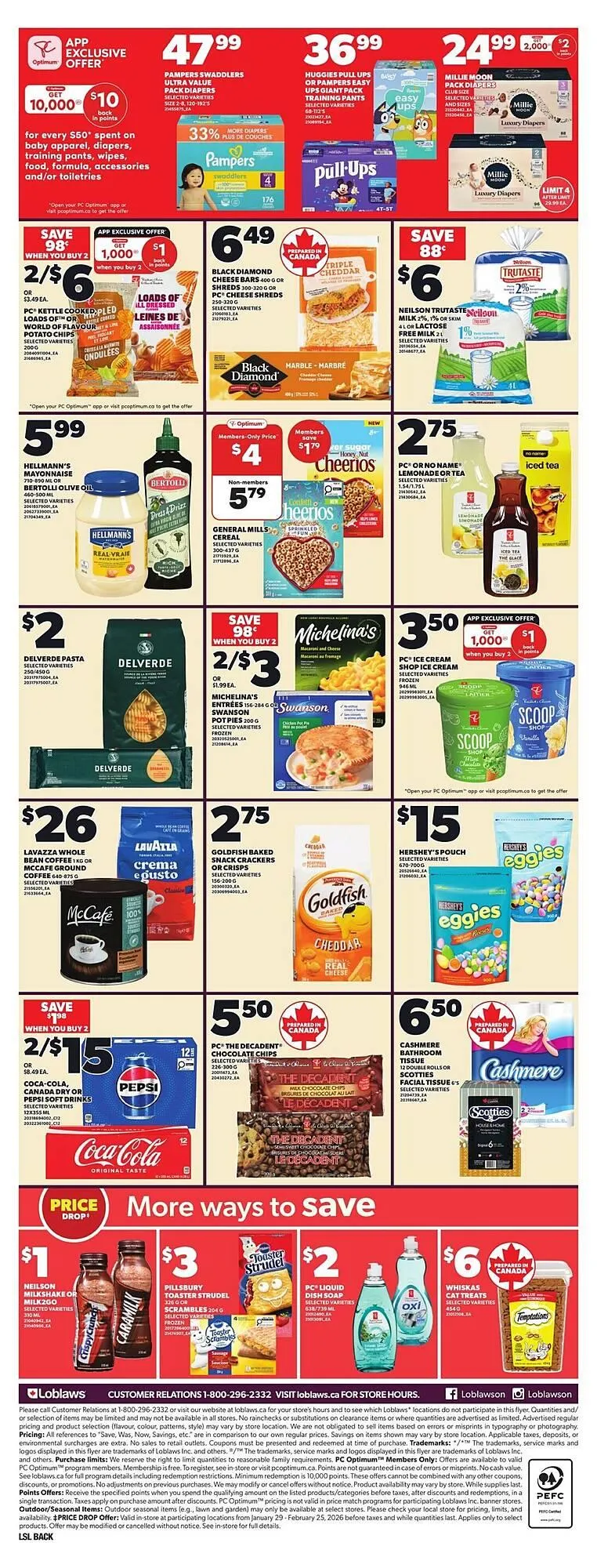 Loblaws flyer from February 19 to February 26 2026 - flyer page 4
