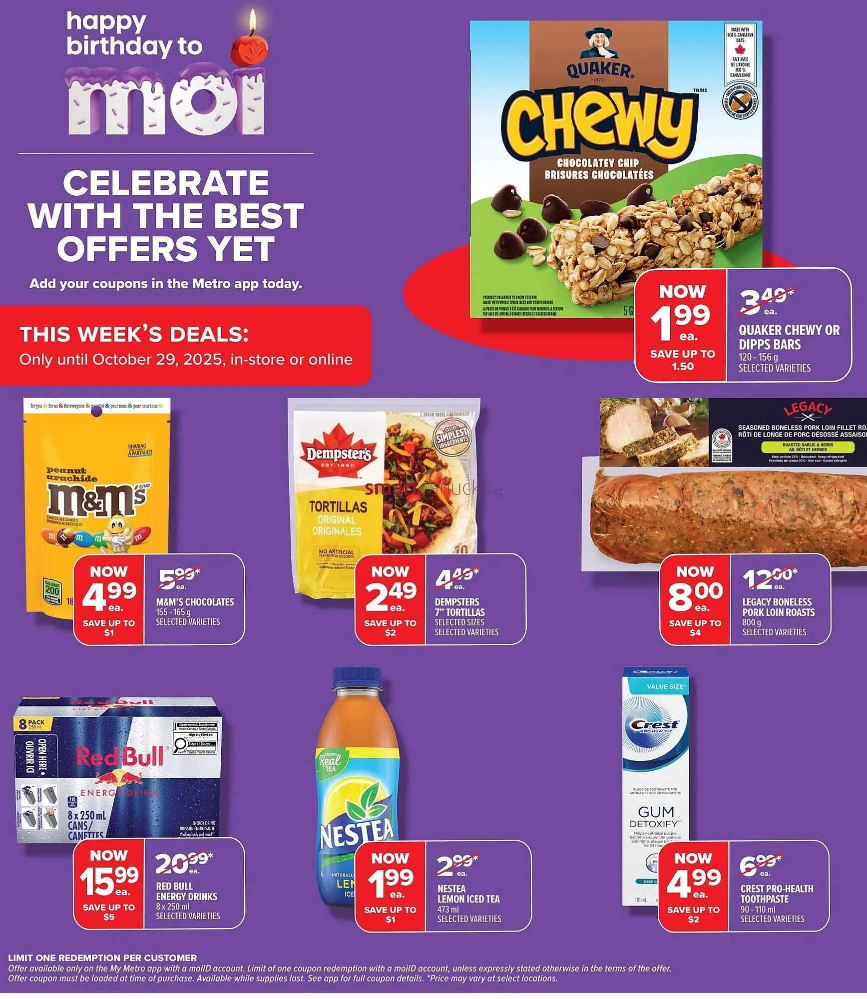 Metro flyer from October 23 to October 29 2025 - flyer page 5