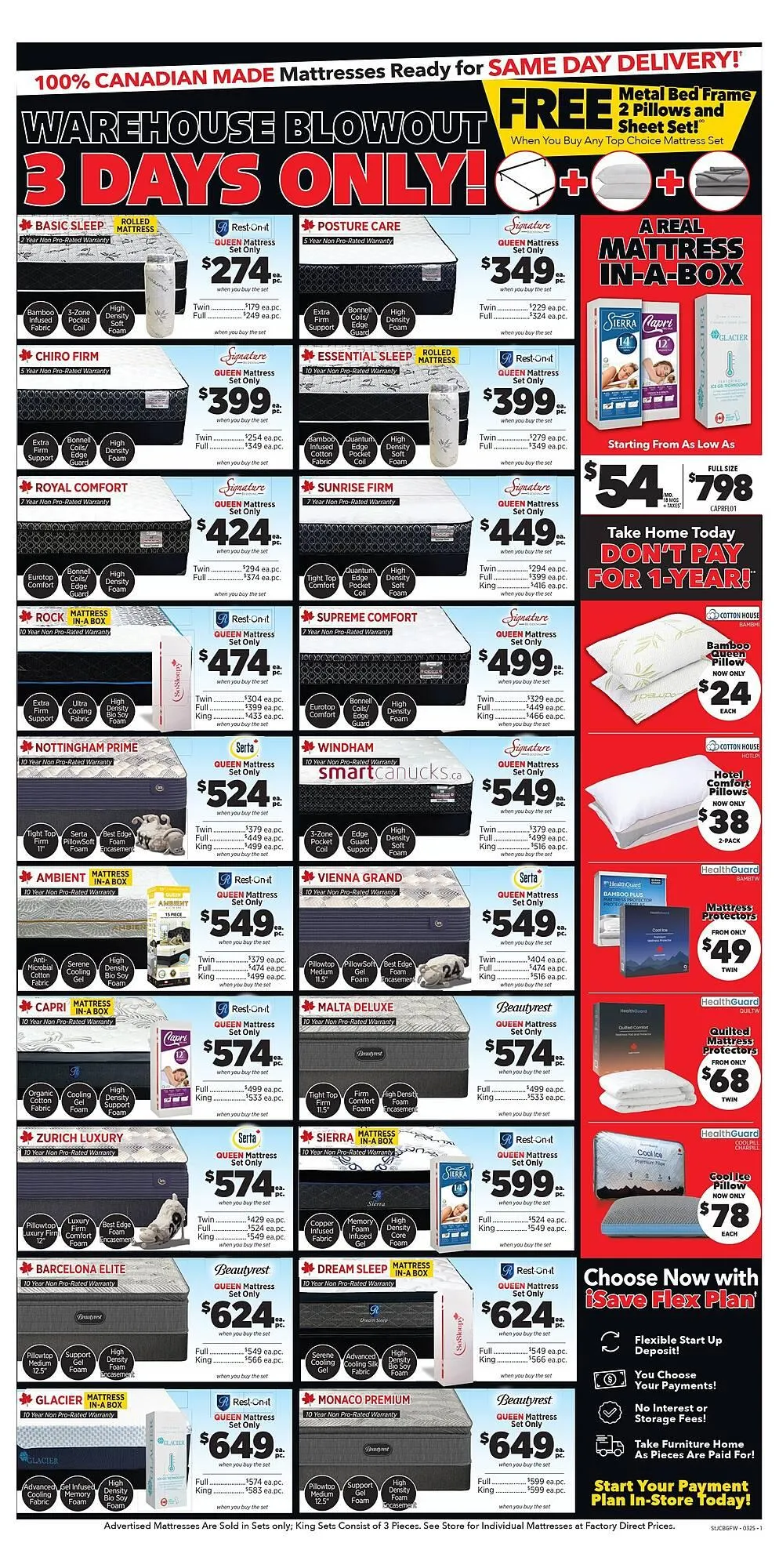 Surplus Furniture flyer from April 22 to April 27 2025 - flyer page 2