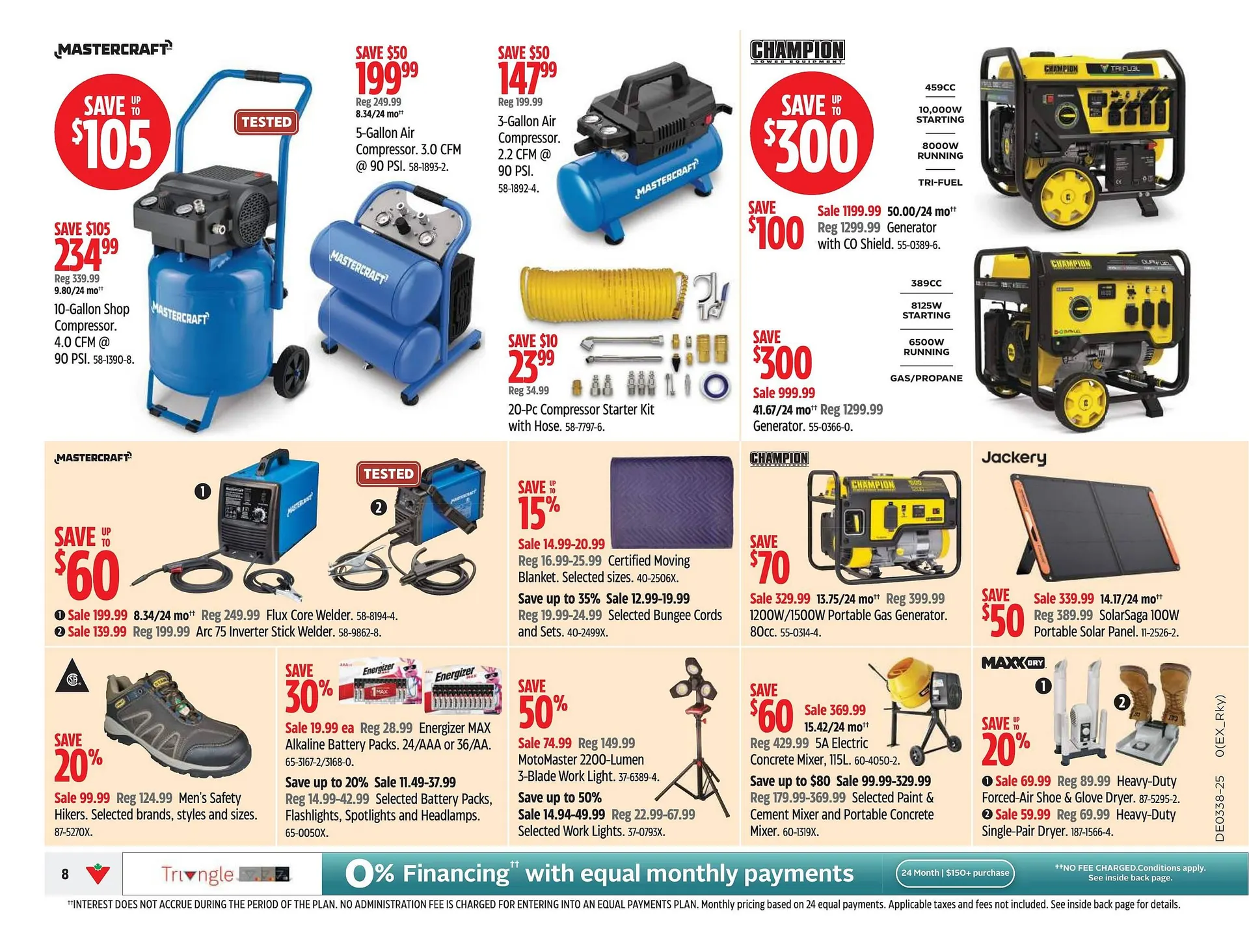 Canadian Tire flyer from September 11 to September 17 2025 - flyer page 8