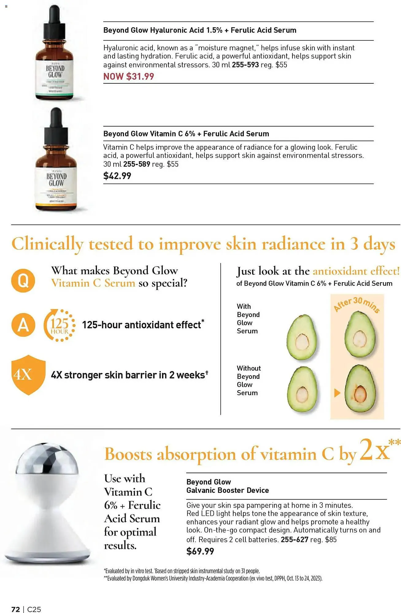 AVON flyer from December 4 to December 18 2025 - flyer page 72