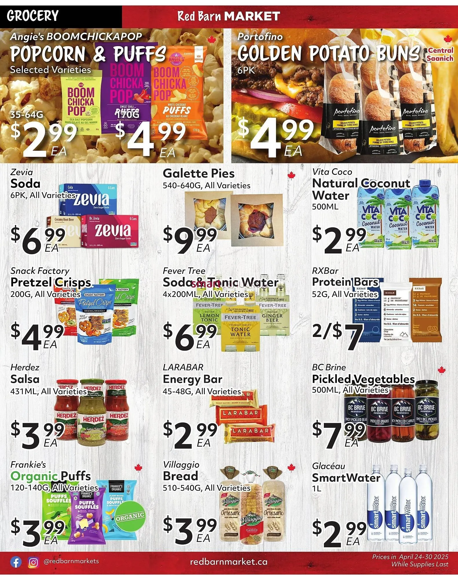 Red Barn Market flyer from April 24 to April 30 2025 - flyer page 5