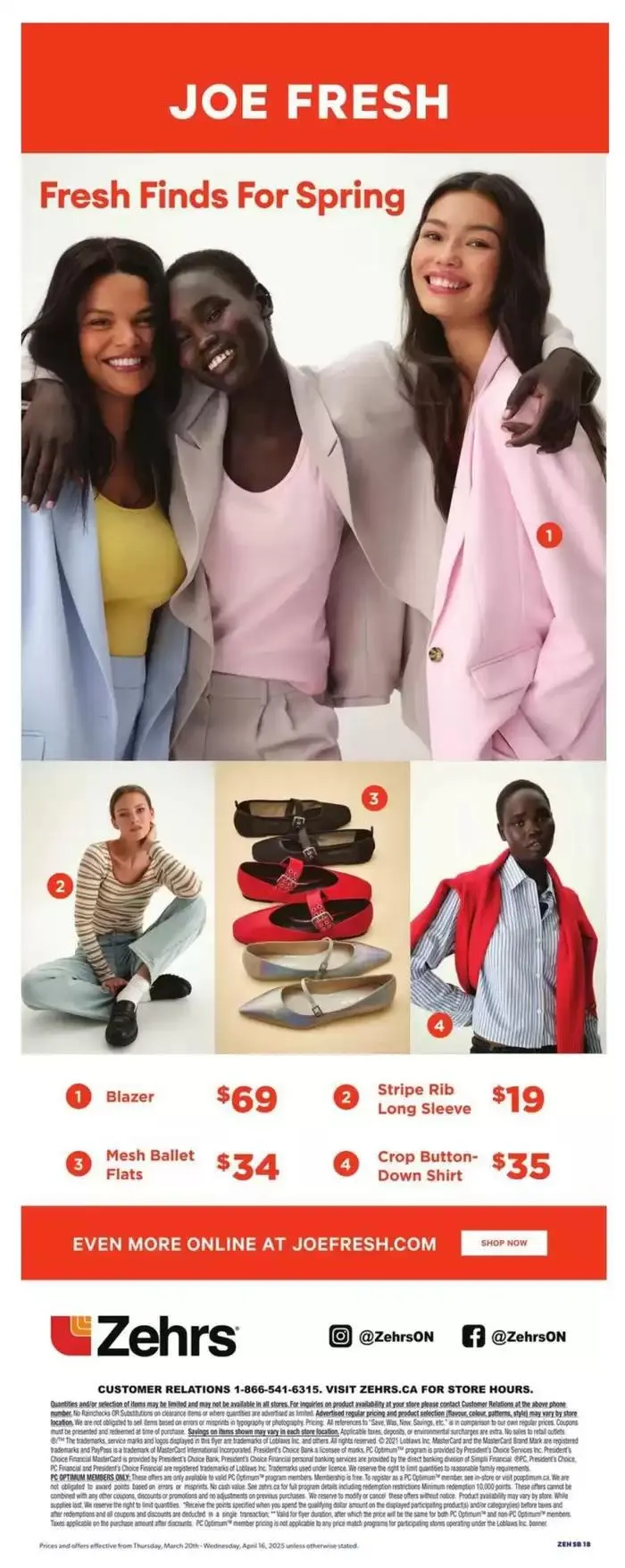 Zehrs Markets weeky flyer from March 20 to April 16 2025 - flyer page 18