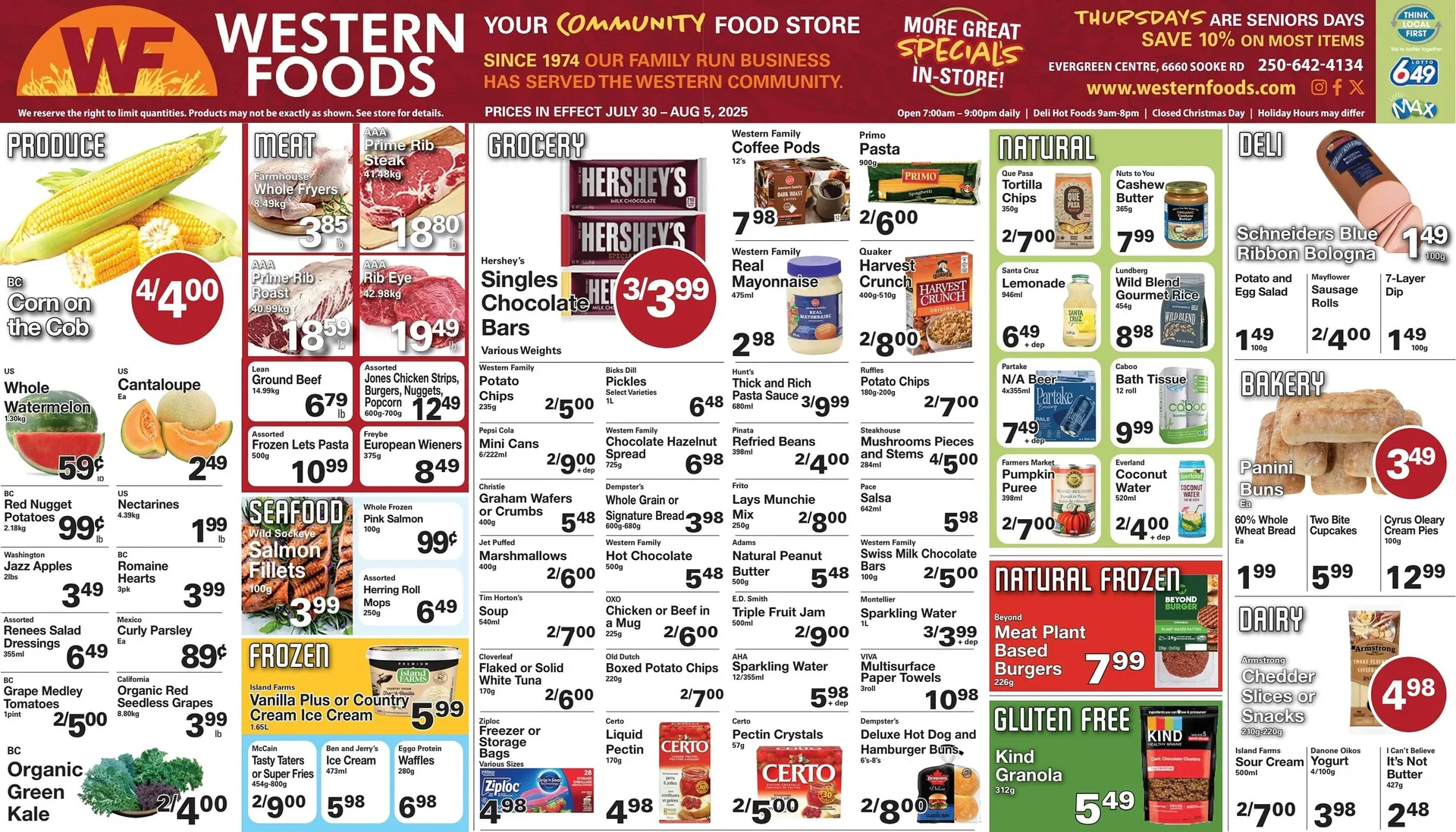 Western Foods flyer - 1