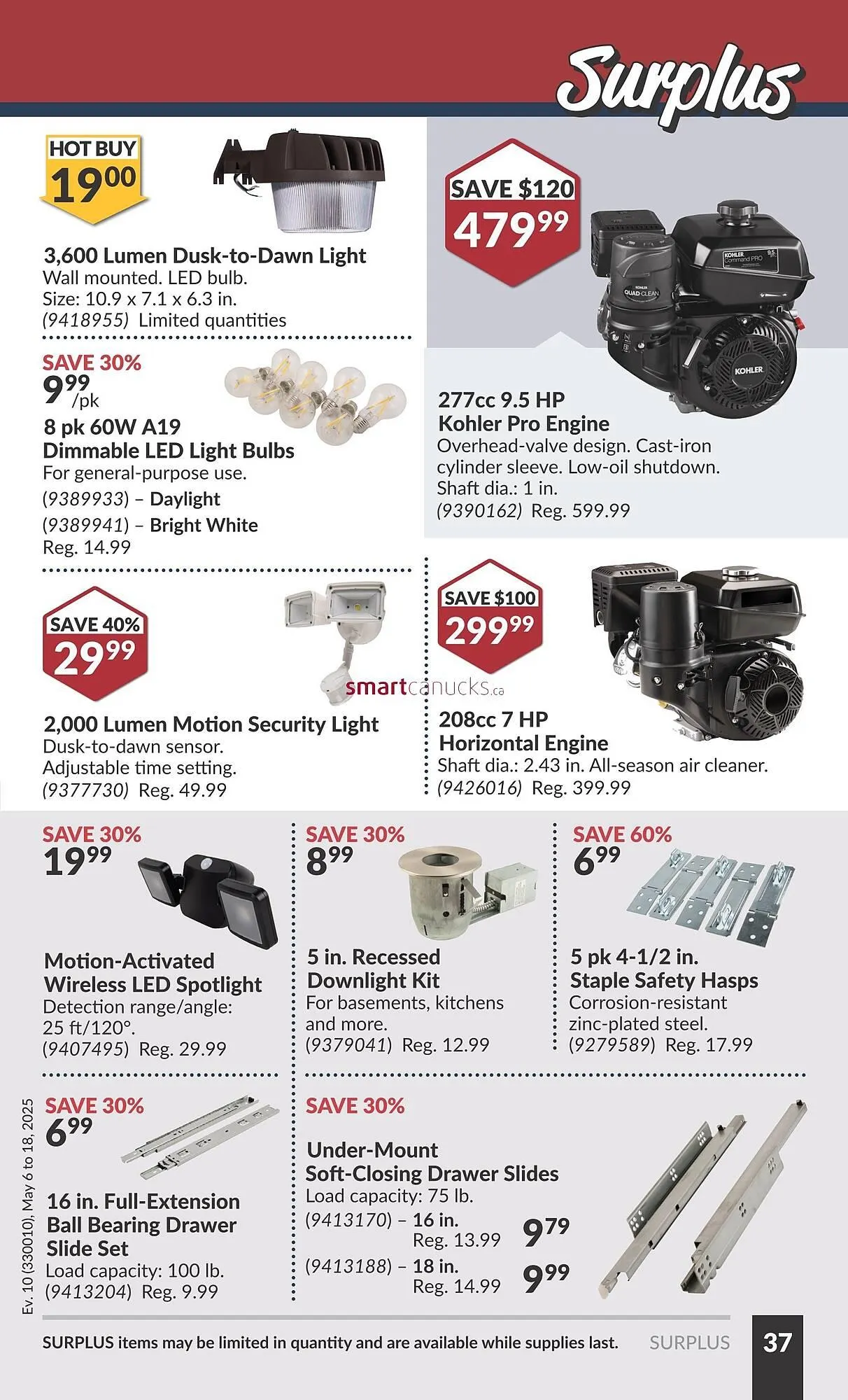 Princess Auto flyer from May 5 to May 11 2025 - flyer page 40