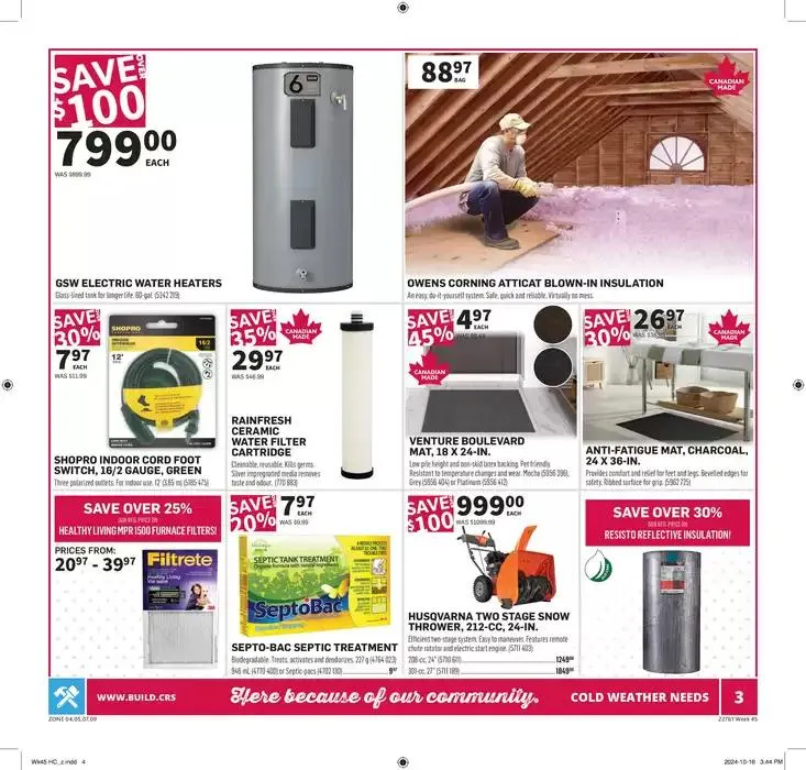 Current bargains and offers from October 31 to November 6 2024 - flyer page 3