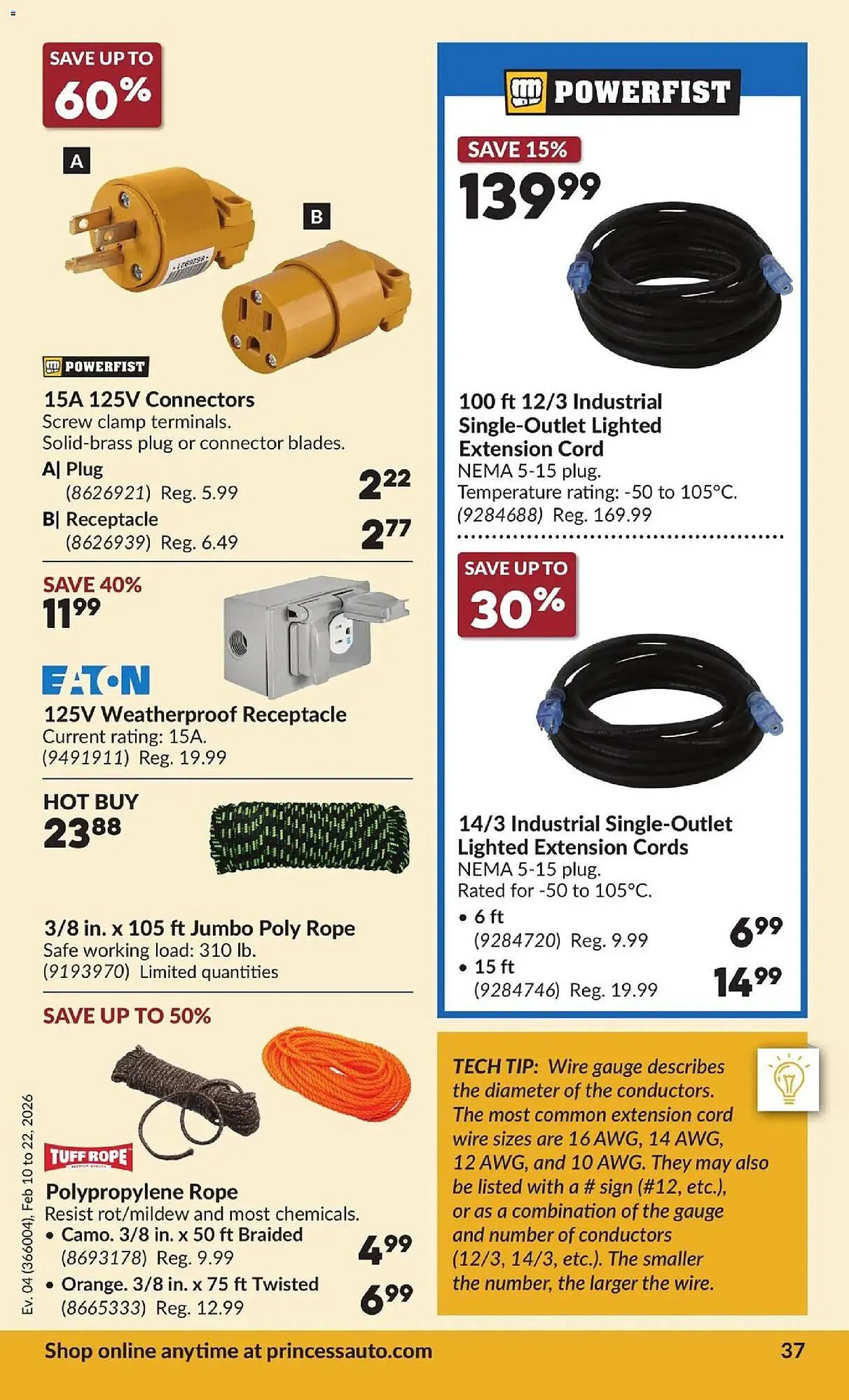 Princess Auto flyer from February 10 to February 22 2026 - flyer page 42