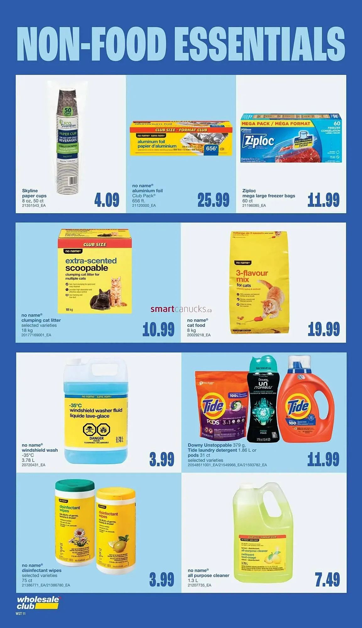 Wholesale Club flyer from January 1 to January 28 2026 - flyer page 11
