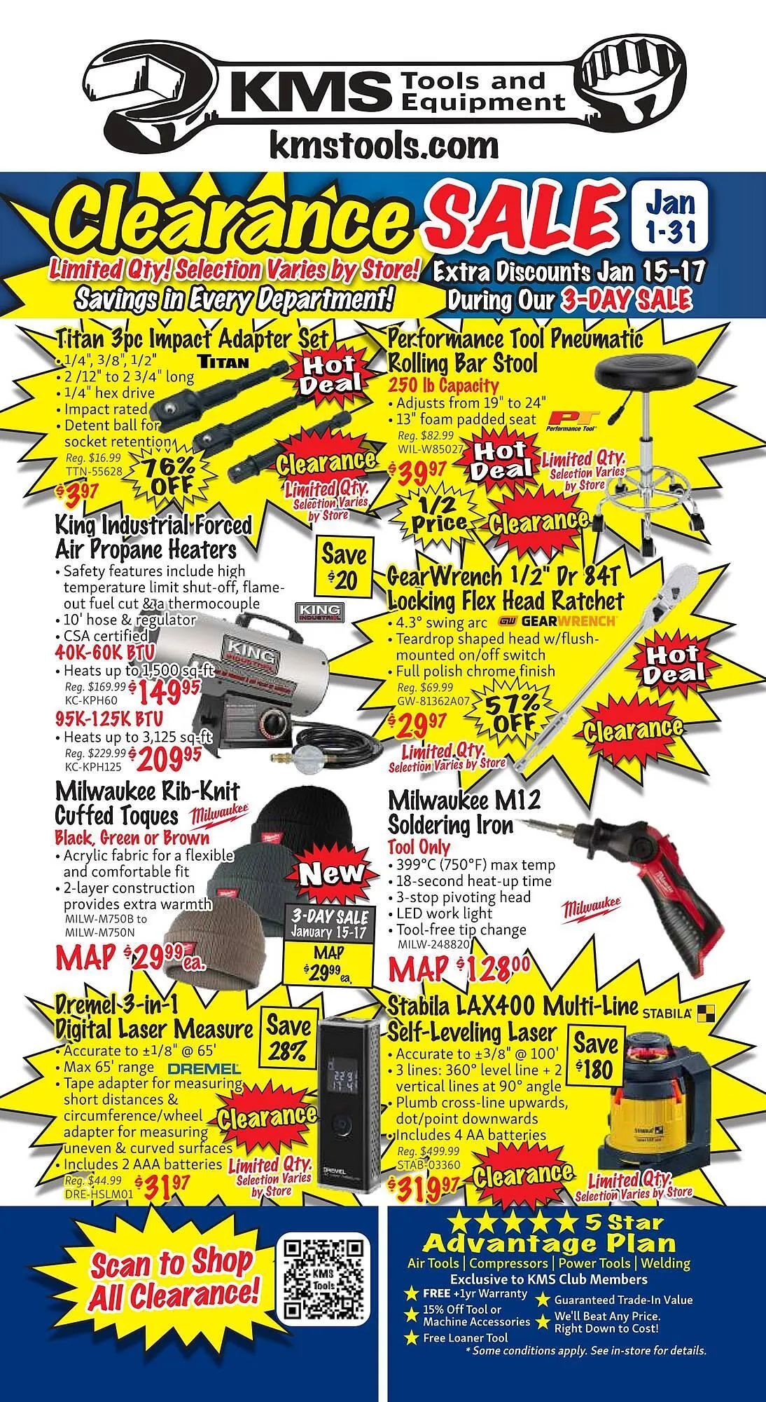 KMS Tools flyer from January 1 to January 31 2026 - flyer page 48