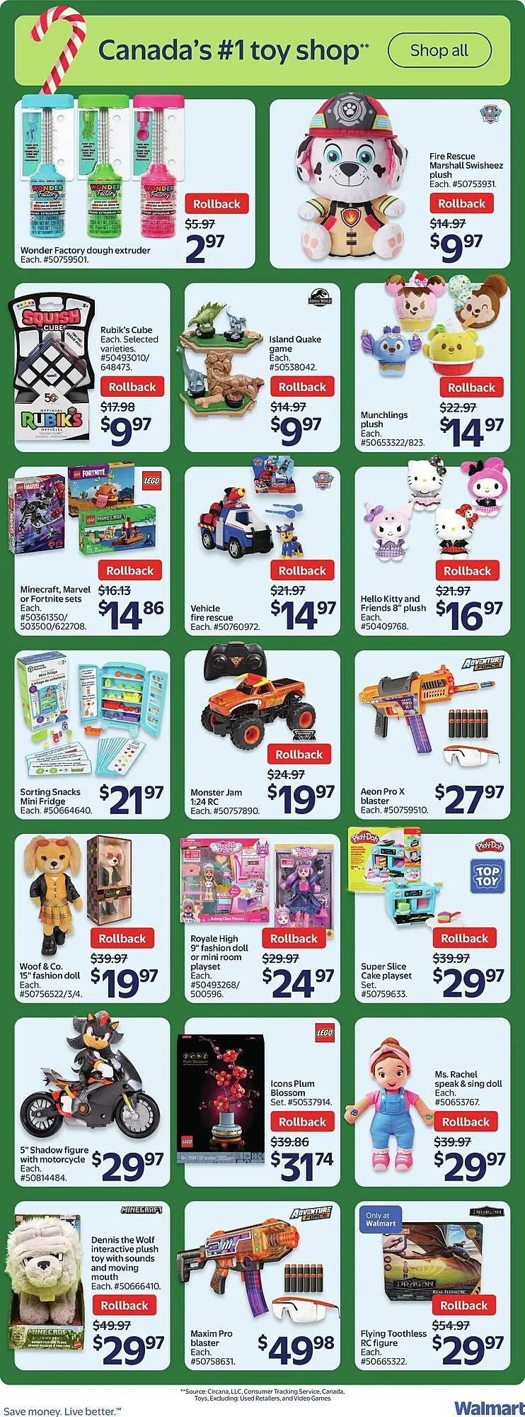 Walmart flyer from December 11 to December 18 2025 - flyer page 15