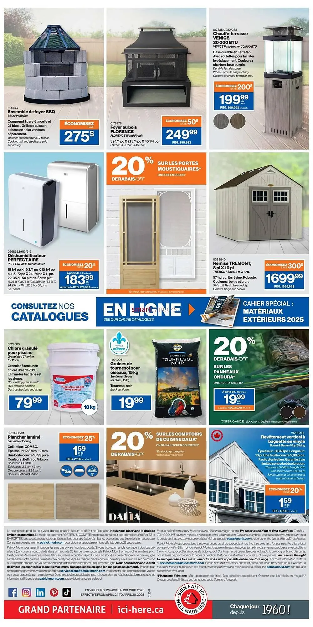 Patrick Morin flyer from April 24 to April 30 2025 - flyer page 2
