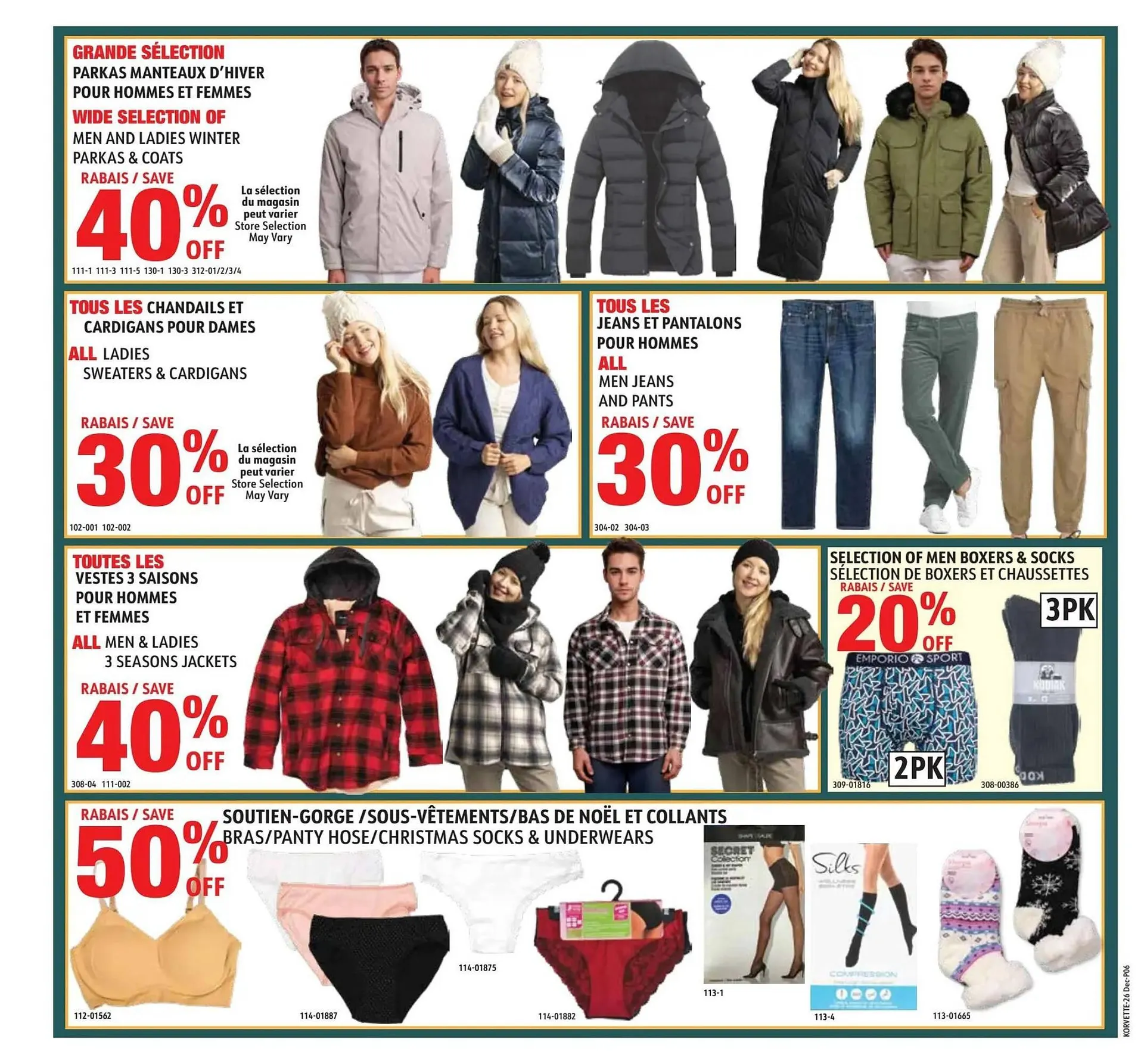 Korvette flyer from December 26 to January 1 2025 - flyer page 6