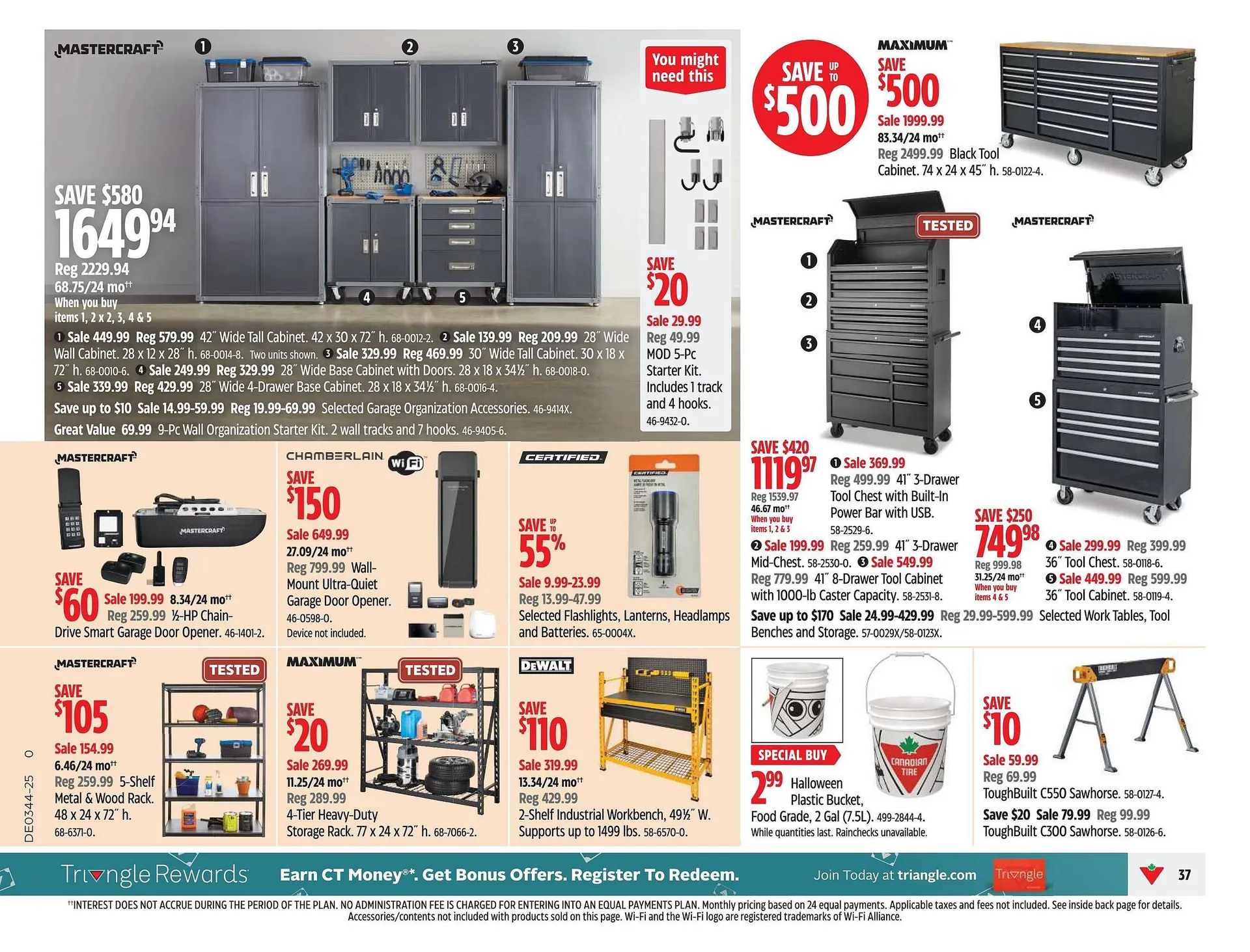 Canadian Tire flyer from October 23 to October 29 2025 - flyer page 37