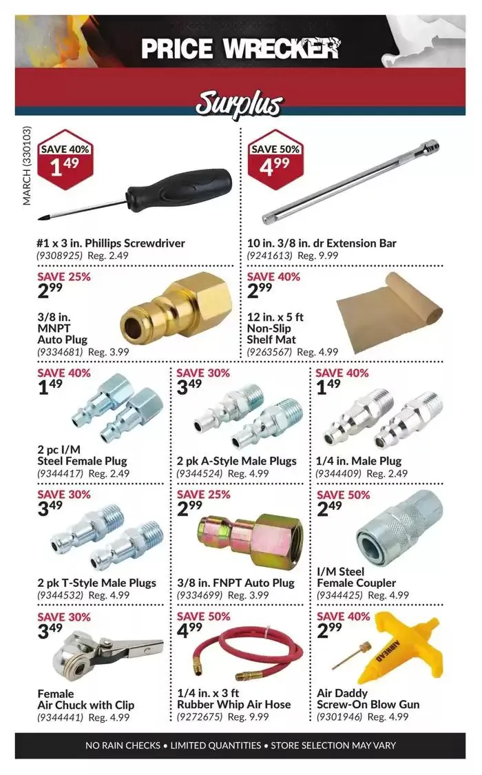 Price Wrecker from March 1 to March 31 2025 - flyer page 19