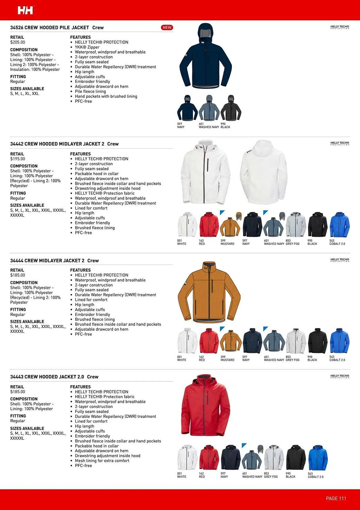 Helly Hansen flyer from September 11 to February 28 2026 - flyer page 111