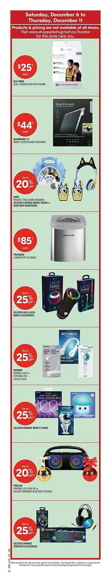 Shoppers Drug Mart flyer from December 4 to December 17 2025 - flyer page 6
