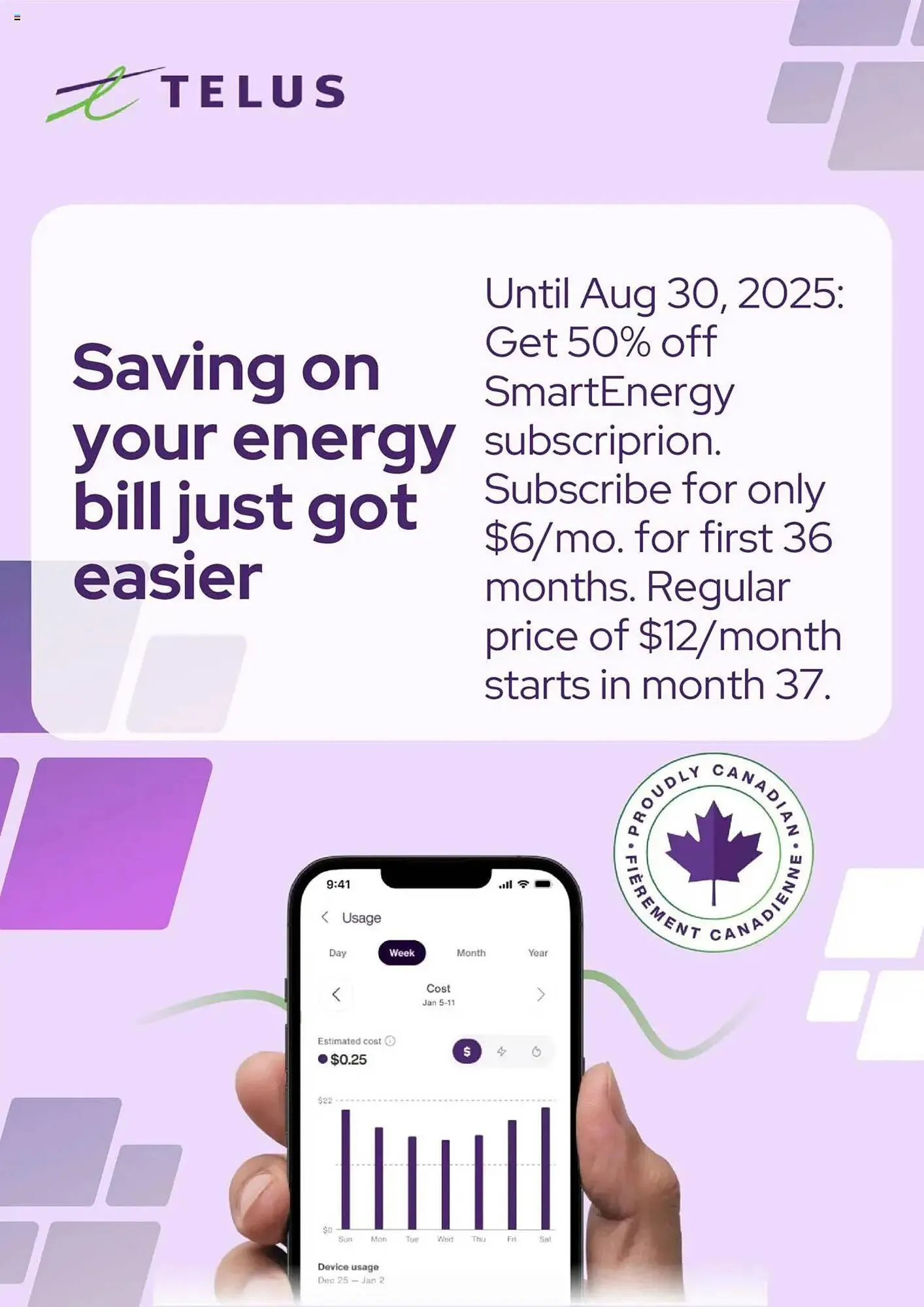 Telus flyer from July 8 to August 11 2025 - flyer page 4