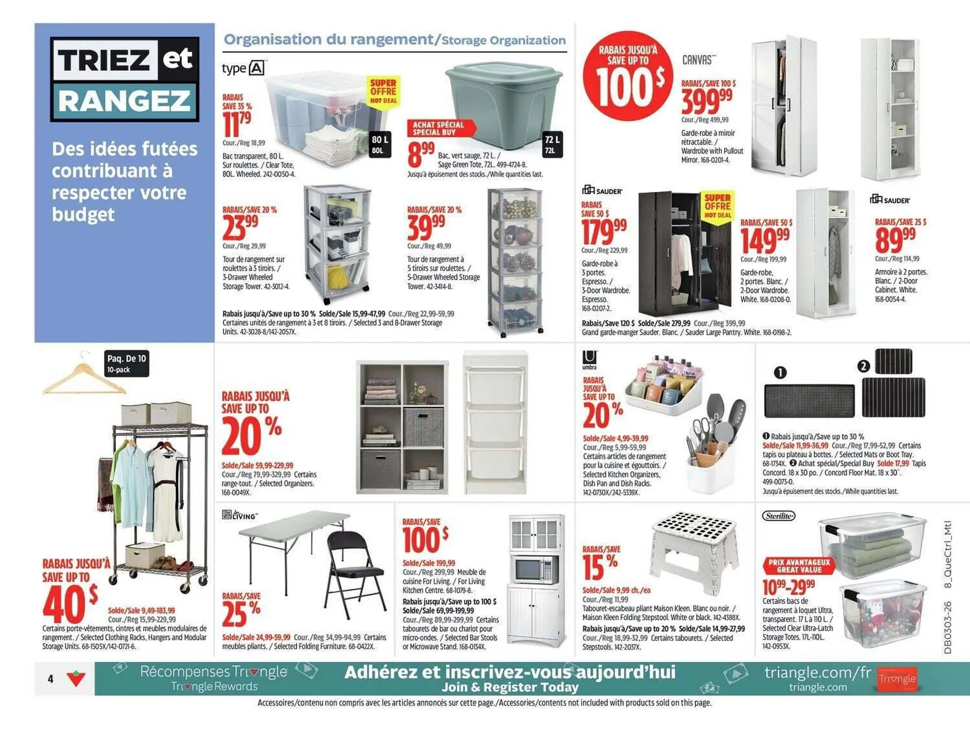 Canadian Tire flyer from January 13 to January 29 2026 - flyer page 4