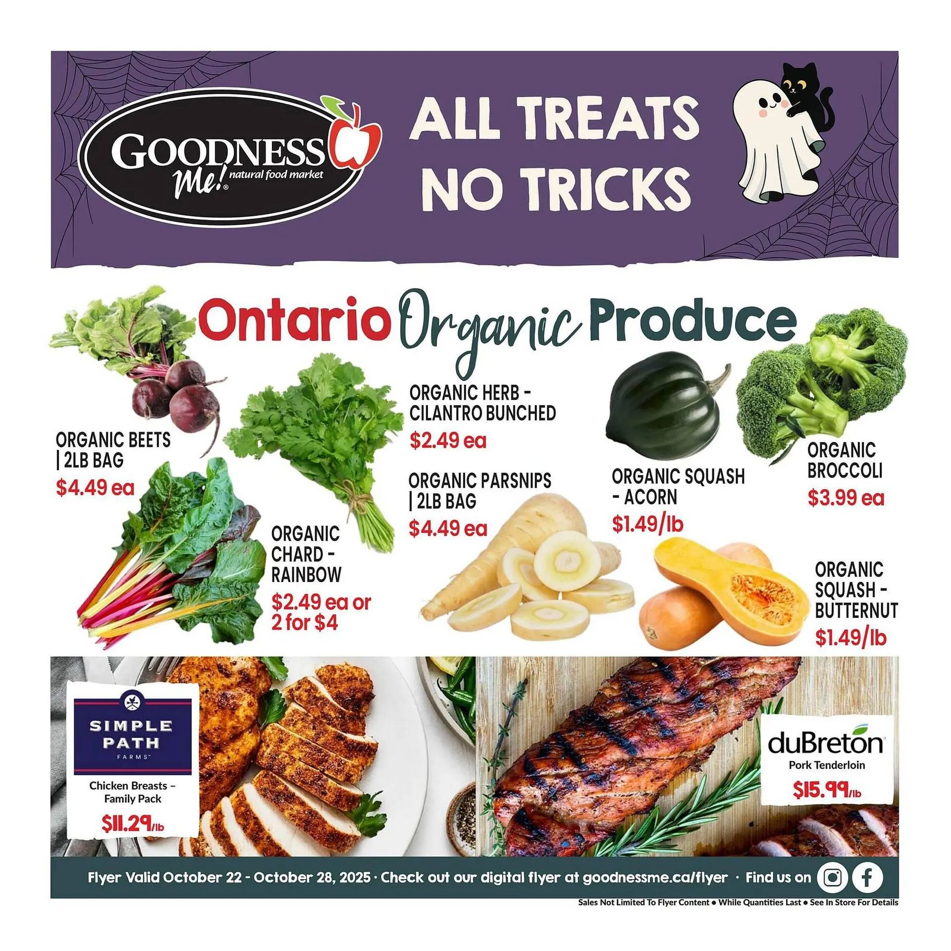 Goodness Me flyer from October 22 to October 28 2025 - flyer page 1