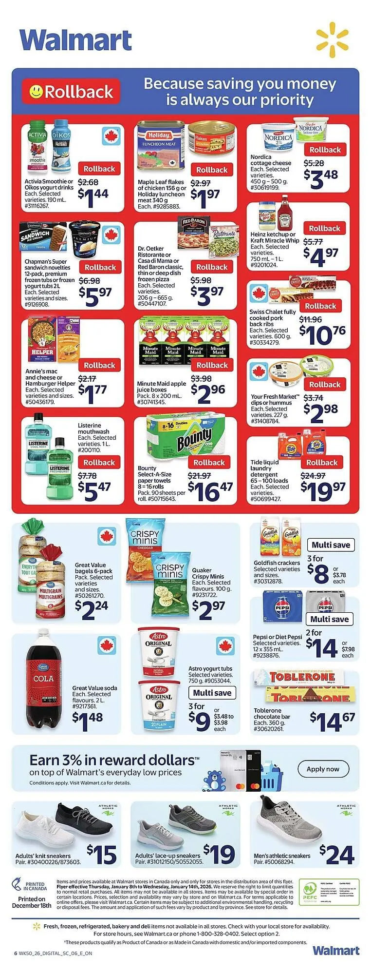 Walmart flyer from January 8 to January 15 2026 - flyer page 2