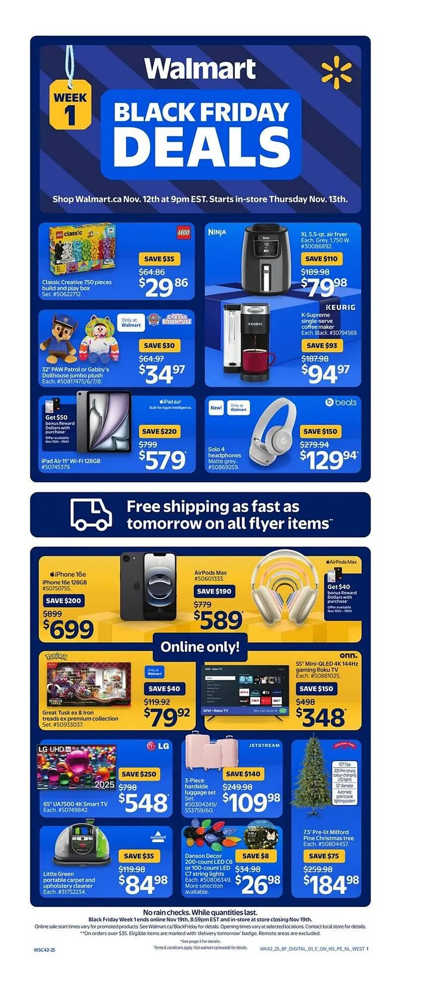 Walmart flyer from November 13 to November 19 2025 - flyer page 16