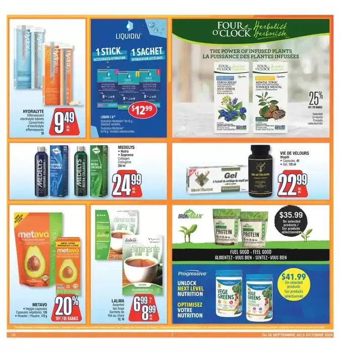 Top offers for all bargain hunters from September 26 to October 9 2024 - flyer page 7