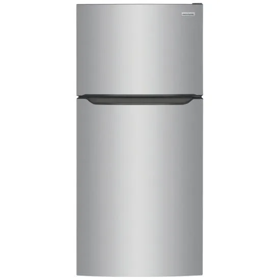 Frigidaire FFTR2045VS Top Freezer Refrigerator, 30 inch Width, 19.6 cu. ft. Capacity, Stainless Steel colour