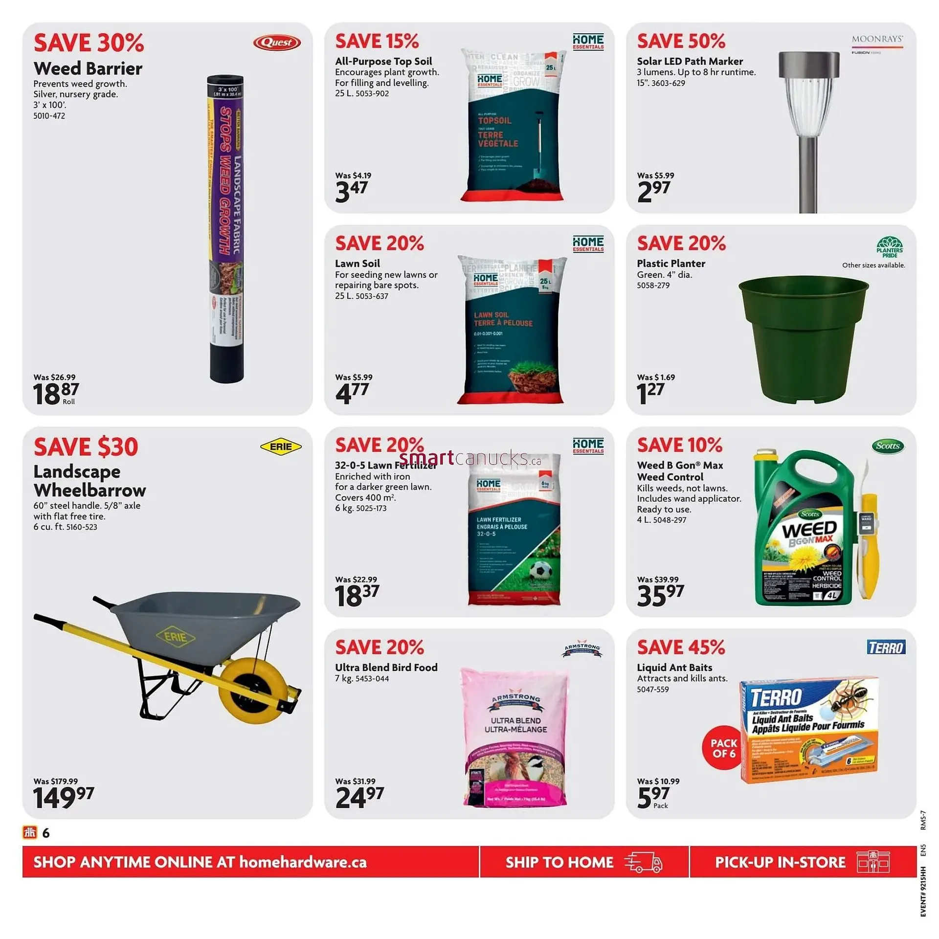 Home Hardware flyer from April 10 to April 16 2025 - flyer page 9