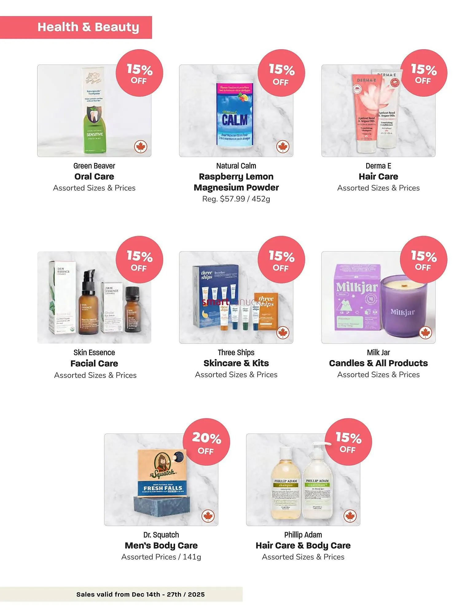 Blush Lane Organics flyer from December 14 to December 27 2025 - flyer page 8