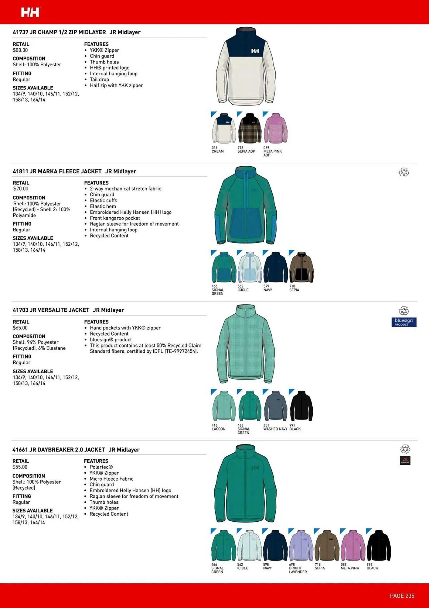 Helly Hansen flyer from September 11 to February 28 2026 - flyer page 235