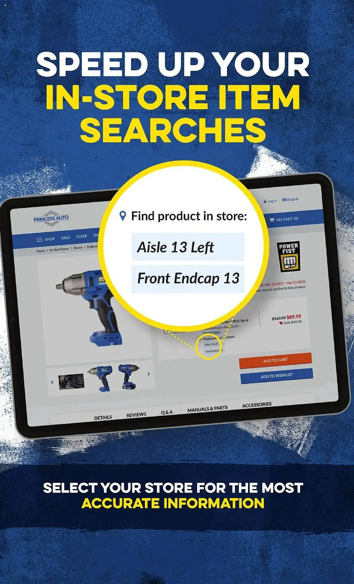 Princess Auto flyer from November 18 to December 1 2025 - flyer page 71