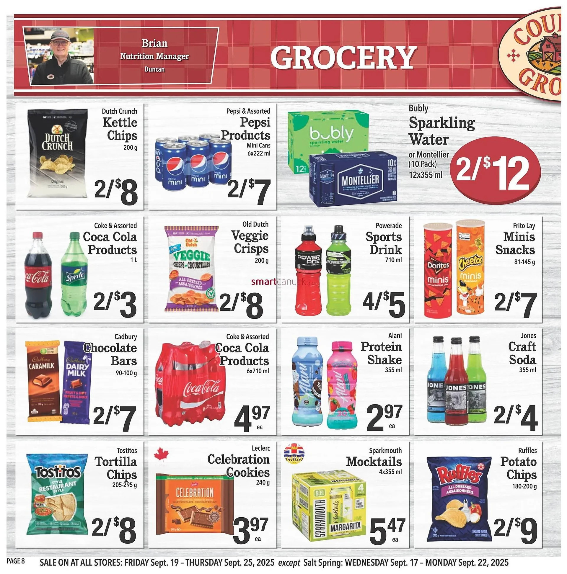 Country Grocer flyer from September 18 to September 24 2025 - flyer page 8