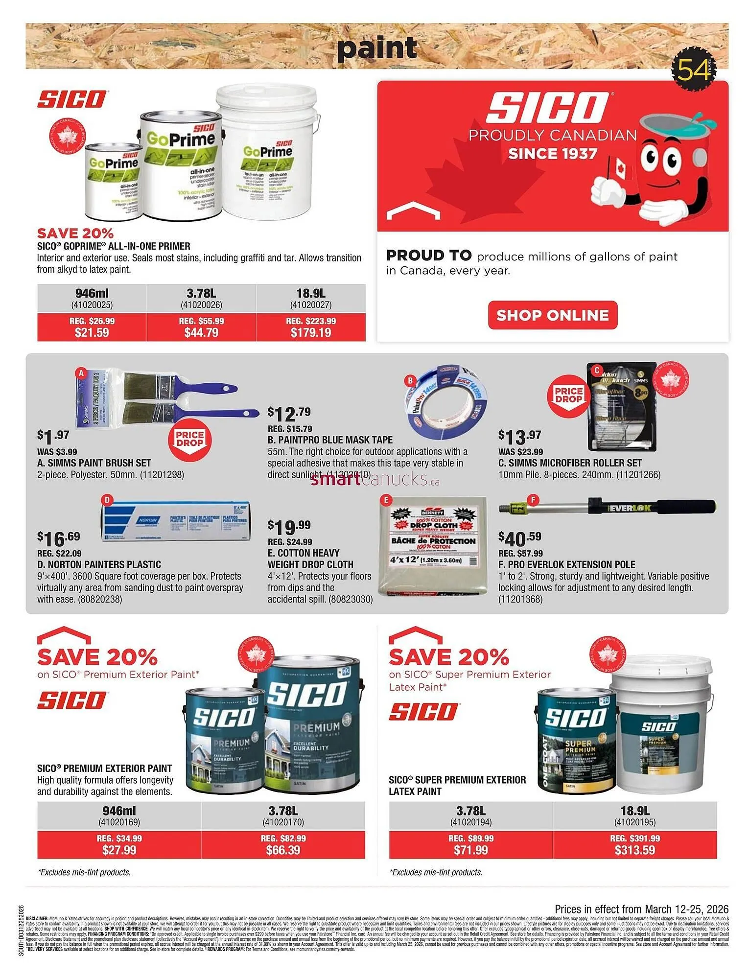 McMunn & Yates Building Supplies flyer from March 12 to March 25 2026 - flyer page 11