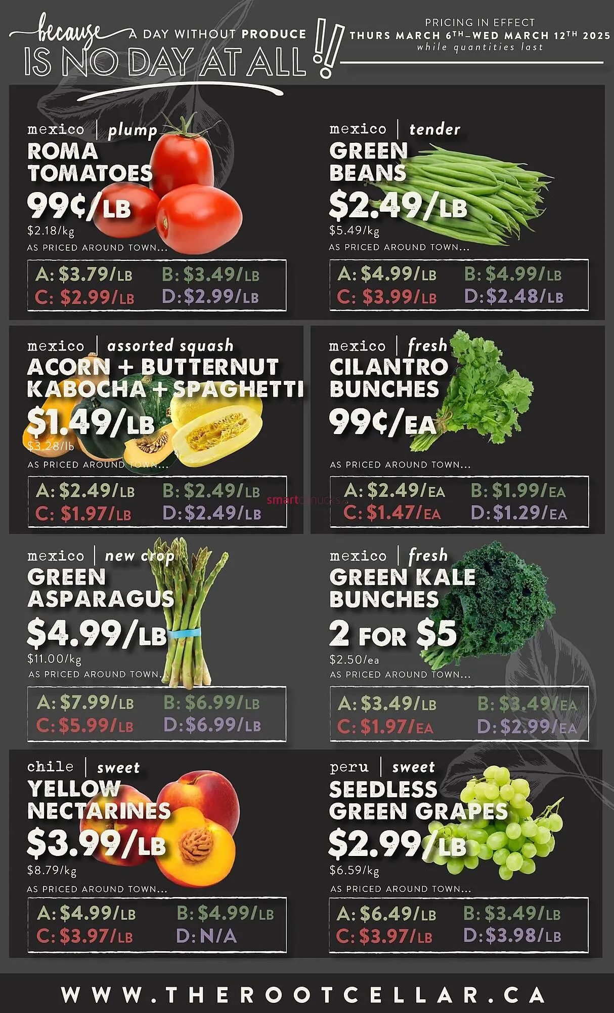 The Root Cellar flyer from March 7 to March 20 2025 - flyer page 2